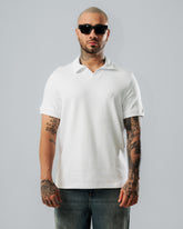 Polo Relaxed Fit Blanco